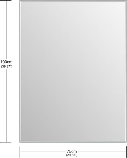 Ruomeng Wall Mirror Bathroom Mirrors - Image 4