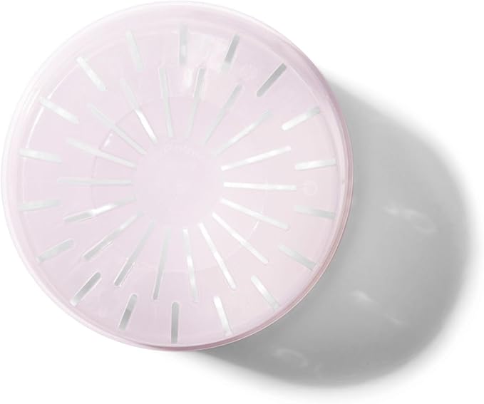 rePotme 3 inch Orchid Pot 3 Pack - Slotted Orchid Pots with Holes for Repotting (Crystal Clear)