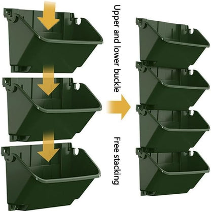 Self-Watering Wall Mounted Planter Set, Indoor and Outdoor Vertical Planter - Image 3