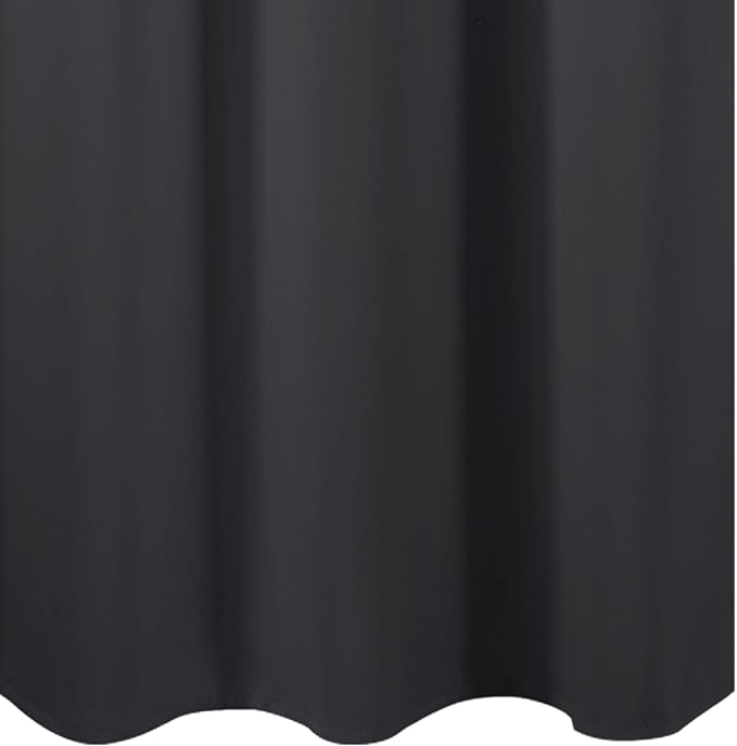 LEMOMO Dark Grey Thermal Blackout Curtains/38 x 84 Inch/Set of 2 Panels Room - Image 8