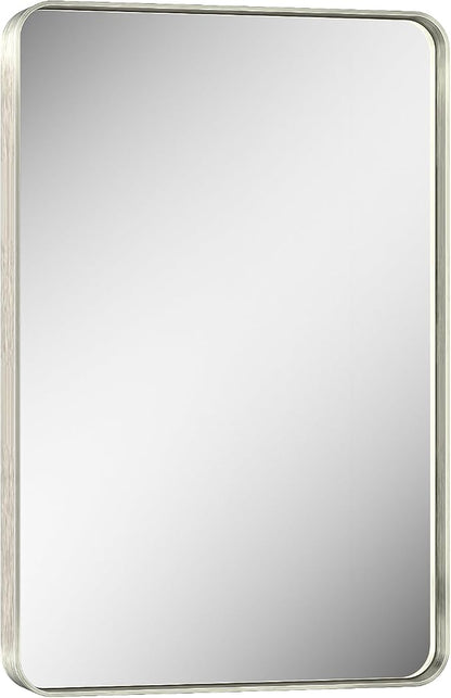 Keonjinn 20 x 30 Inch Brushed Nickel Bathroom Mirrors - Image 9