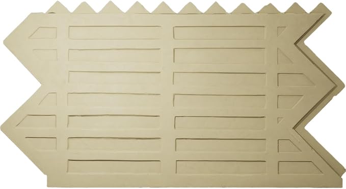 EverStone Herringbone Faux Brick Panel, 46 1/2"W x 25 1/4"H x 1"D, Moon Rock - Image 5