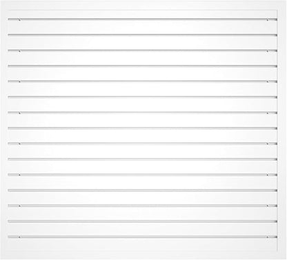 NeatiEase Slatwall Panel Wall Storage Systems, 4 x 4ft Slat Wall Paneling by NeatiEase