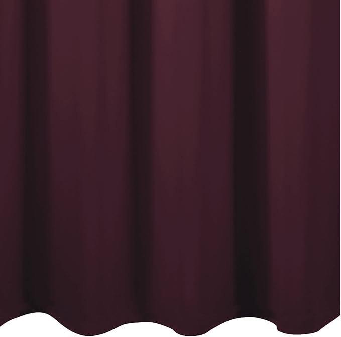 LEMOMO Burgundy Red Thermal Blackout Curtains/52 x 72 Inch/Set of 2 Panels Room - Image 9