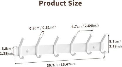 GWAAZXGZ Coat Rack Wall Mount Hooks - Image 6