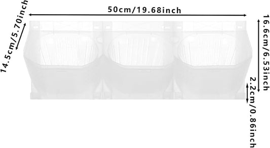 Vertical Wall Planter with 36 Pots, Hanging Garden Plant Flowerpot Holder - Image 2