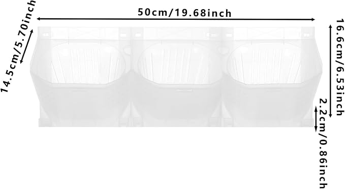 Vertical Wall Planter with 36 Pots, Hanging Garden Plant Flowerpot Holder - Image 2