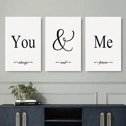 GUBIYU Black and White Love Canvas Poster - Image 5