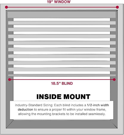 LOTUS & WINDOWARE Cordless Mini Blind, Window Blinds - Image 7