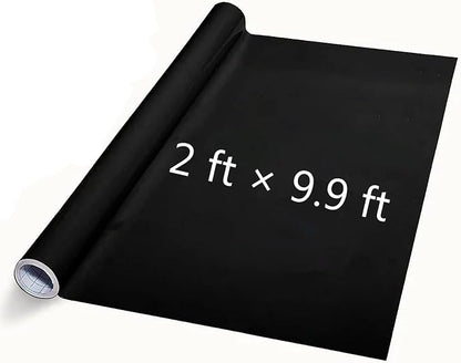Chalkboard Contact Paper Wall Sticker 2 ft. x 9.9 ft. DIY Adhesive Blackboard by TAKSDAI