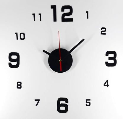 OceeK DIY Wall Clock, Modern Silent Non-Ticking, Battery Operated, 3D Quality - Image 3