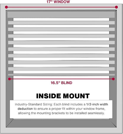 LOTUS & WINDOWARE Cordless Mini Blind, Window Blinds - Image 7