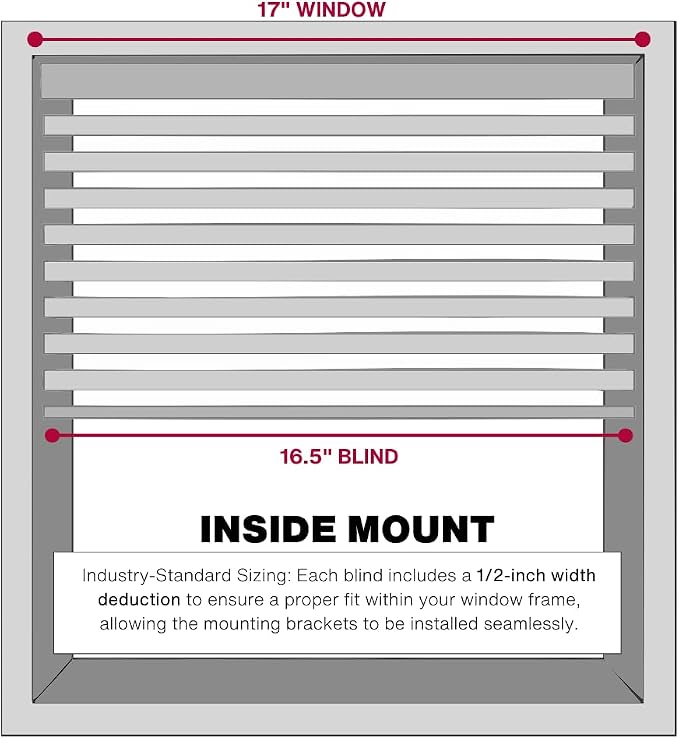 LOTUS & WINDOWARE Cordless Mini Blind, Window Blinds - Image 4