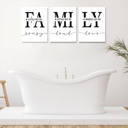 GUBIYU Family Wall Decor Set of 3 - Image 4