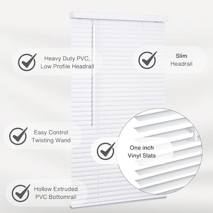 LOTUS & WINDOWARE Cordless Mini Blind, Window Blinds - Image 5