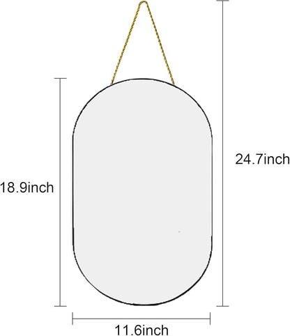 Oval Mirror, Oval Wall Mirror - Image 5