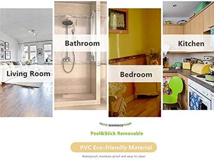REDODECO 3D Flower Pattern Molding Peel Stick Wall Border - Image 5