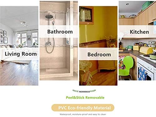 REDODECO 3D Flower Pattern Molding Peel Stick Wall Border - Image 5