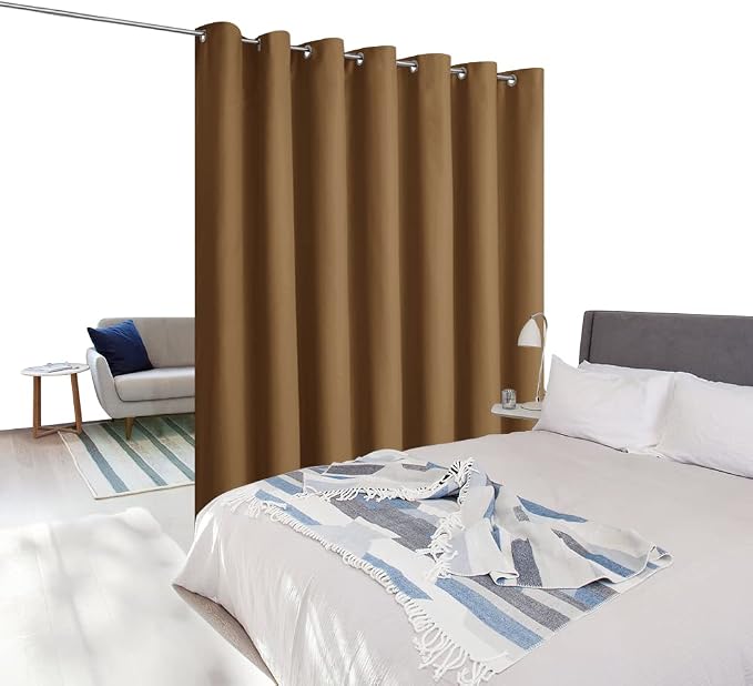 NICETOWN Wall Dividers for Rooms, Room Divider Curtain Screen Partitions - Image 2