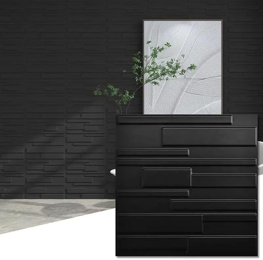 Heikki 30 Pack 3D Wall Panel for Interior Wall Décor, PVC Flower Textured Wall by YourBestChoices