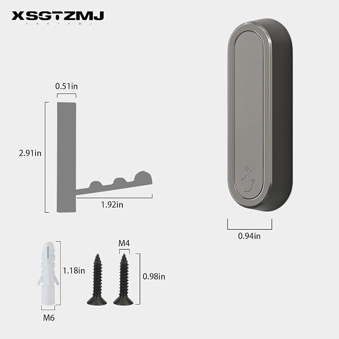4PCS Foldable Wall Hooks, Flip Down Design - Image 7