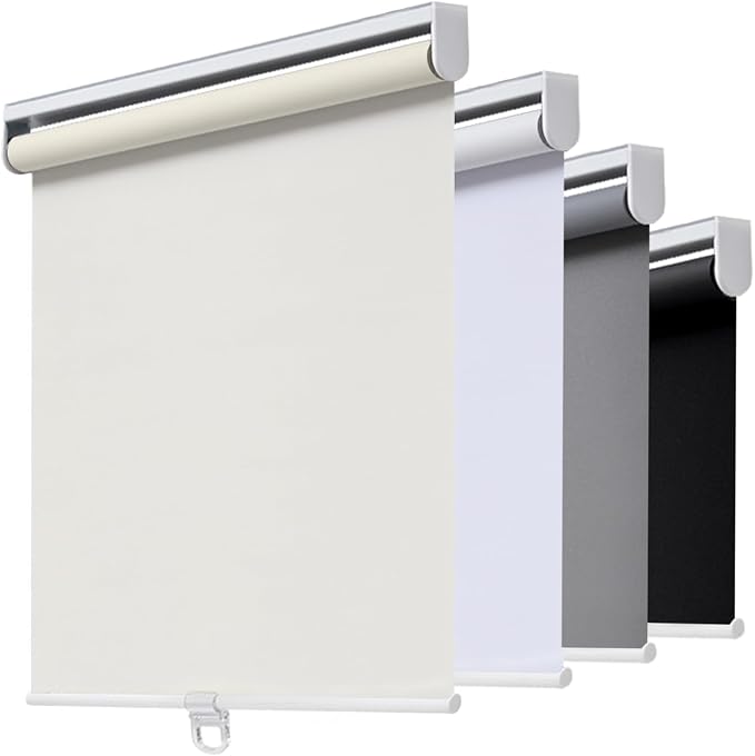 Cordless Roller Shades Blackout Blinds by AOSKY