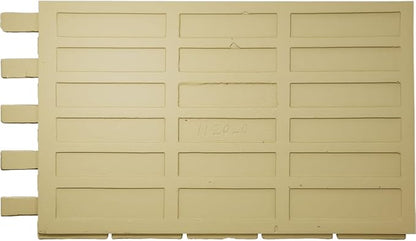 EverStone Aged Brick Faux Brick Panel, 46 7/8"W x 27"H x 1 1/4"D, Antique Pearl - Image 5