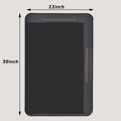 Easly Silver Bathroom Mirror for Wall, 30x22 Inch Rectangular Aluminum Alloy - Image 8