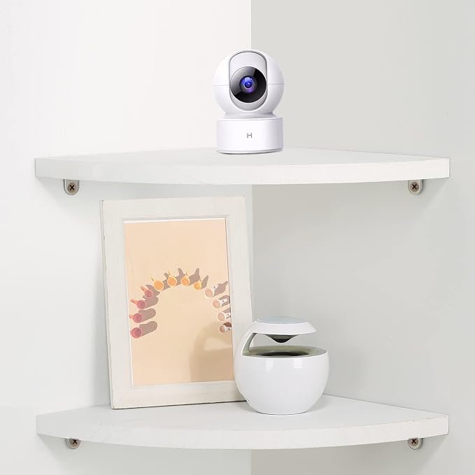 JORIKCHUO 12 inch Corner Wall Shelf Set of 2, Solid Wood Corner Floating Shelves by JORIKCHUO