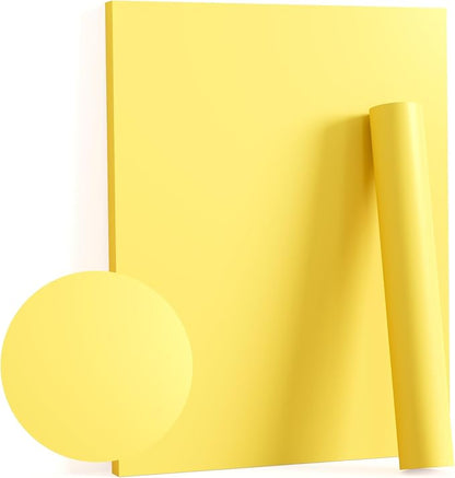 Dimoon 78.7''x17.7'' Yellow Peel and Stick Wallpaper Contact Paper Modern Self by DIYYOURMOON