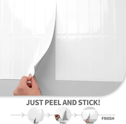 Peel and Stick Backsplash 3D Wall Tiles, Self-Adhesive, Oil Proof, Waterproof - Image 5
