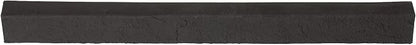 2-Pack Dark Gray Faux Stone Ledger & Trim Panels, 35.62" x 2.25" x 3.25" - Image 2