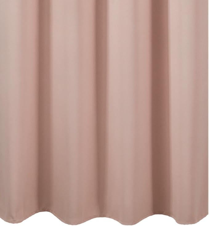 LEMOMO Blackout Curtains 66 x 84 inch/Blush Curtains Set of 2 Panels/Thermal - Image 8