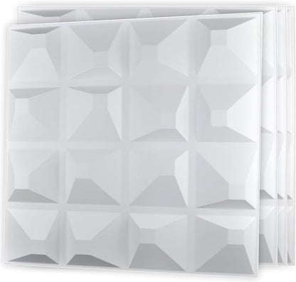 Art3d Decorative 3D Wall Panel, 32 Sq.FT PVC Interior Wall Decor by Art3d