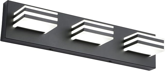 Black Vanity Lights 3 Light Bar Light - Image 2