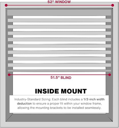 LOTUS & WINDOWARE Cordless Mini Blind, Window Blinds - Image 7