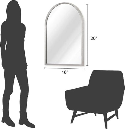 Arched Wall Mirror, Metal Frame Bathroom Mirrors, Arched Vanity Mirror - Image 7