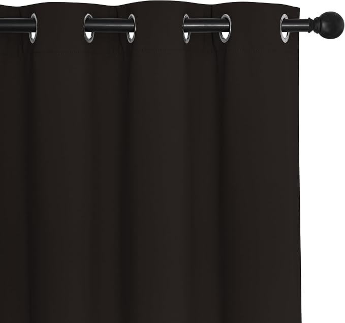 NICETOWN Patio Door Curtain Sound Blocking, Bedroom Privacy Room Divider Curtain - Image 7