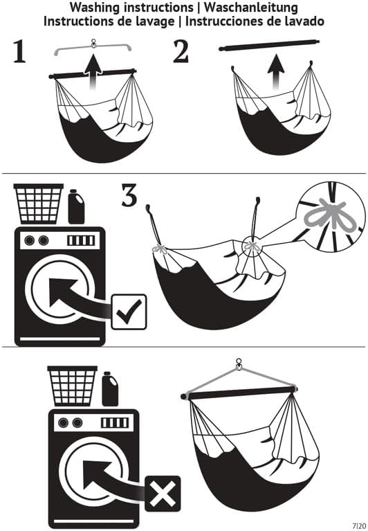 LA SIESTA® - Large Comfort Domingo Hammock Swing Chair & CasaMount - Weather & Tear Resistant Hanging Chair - Outdoor Indoor Hammock Chair w/Suspension Kit for Walls Ceilings Square Beams - Cedar