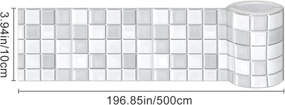 HOMETITUTE Wallpaper Border Peel and Stick Decorative Wall Trim Self Adhesive - Image 3