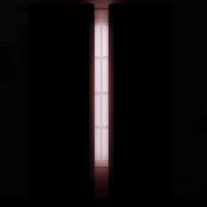 LEMOMO Red Thermal Blackout Curtains/38 x 84 Inch/Set of 2 Panels Room - Image 3