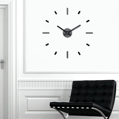 Presentime & Co Large Frameless DIY Wall Clock - Image 4