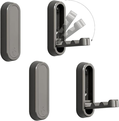 4PCS Foldable Wall Hooks, Flip Down Design by XSGTZMJ