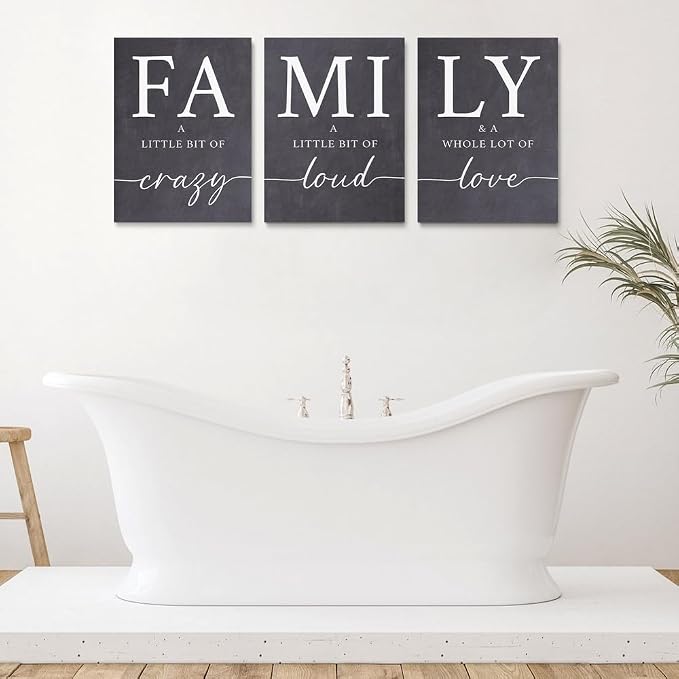 GUBIYU Home Kitchen Wall Decor Living Room Decorative Farmhouse Wall Decor - Image 4