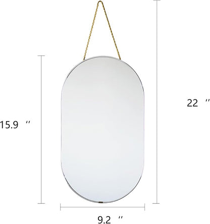 Oval Mirror, Oval Wall Mirror - Image 4
