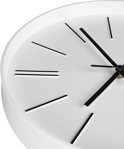 zyzamay Modern Wall Clock, 12 Inch Round Bright Colorful 3D Wall Clocks - Image 9