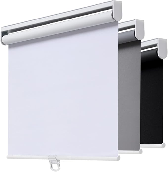Cordless Roller Shades Blackout Blinds by AOSKY