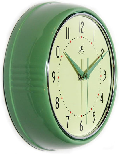 Infinity Instruments LTD. Retro 15 inch Mid Century Modern Kitchen Diner Wall - Image 2