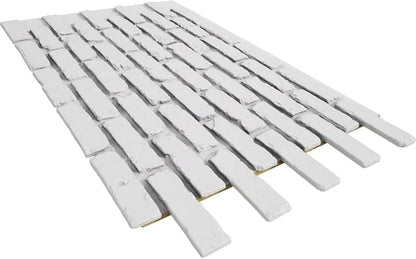 EverStone Aged Brick Faux Brick Panel, 46 7/8"W x 27"H x 1 1/4"D - Image 6