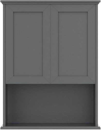 VANIRROR Grey Cabinet Wall Mounted - Image 5